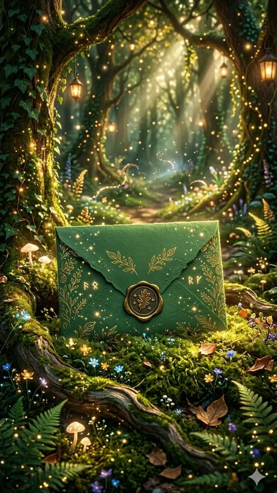 Envelope Floresta Encantada